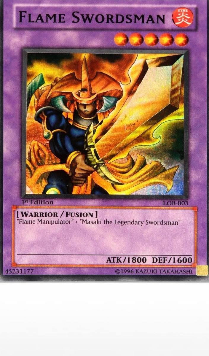 Flame Swordsman #LOB-003