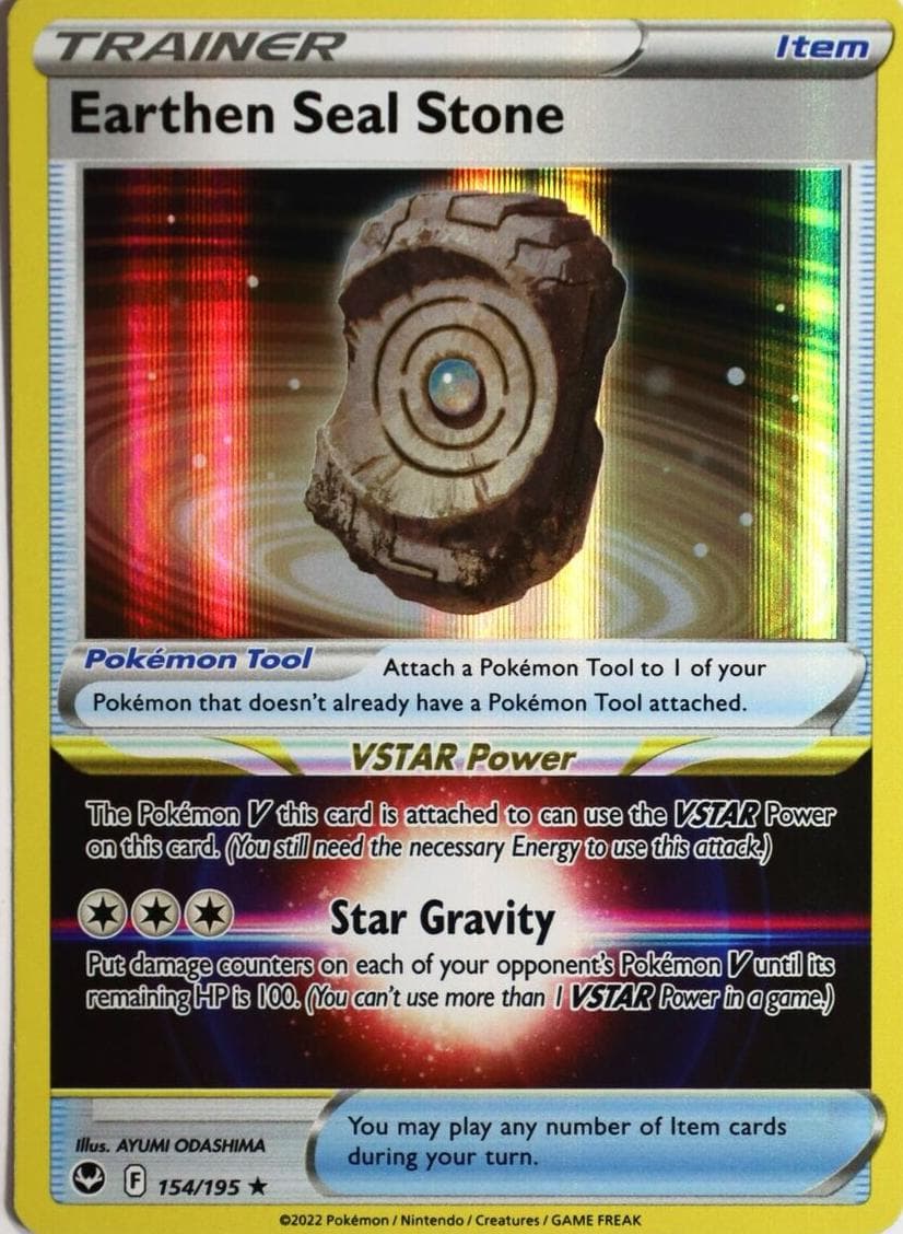 Earthen Seal Stone trading card