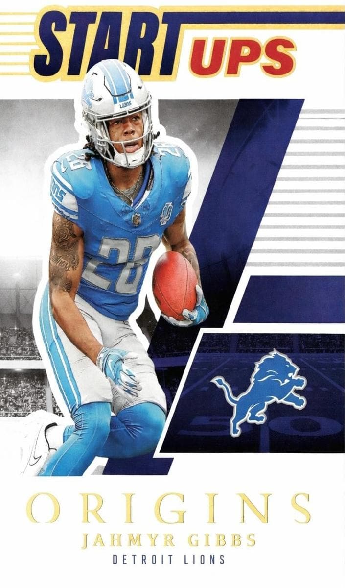 Jahmyr Gibbs 2023 panini