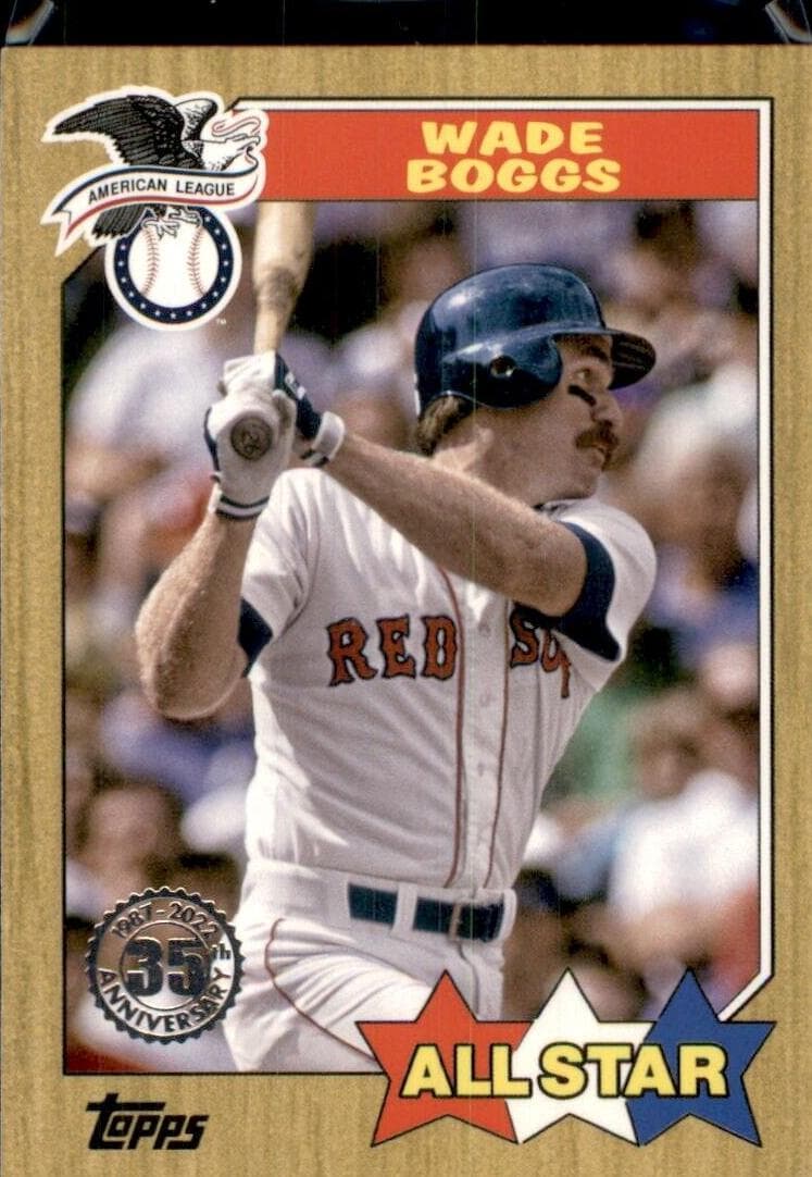 Wade Boggs #87BA-WB