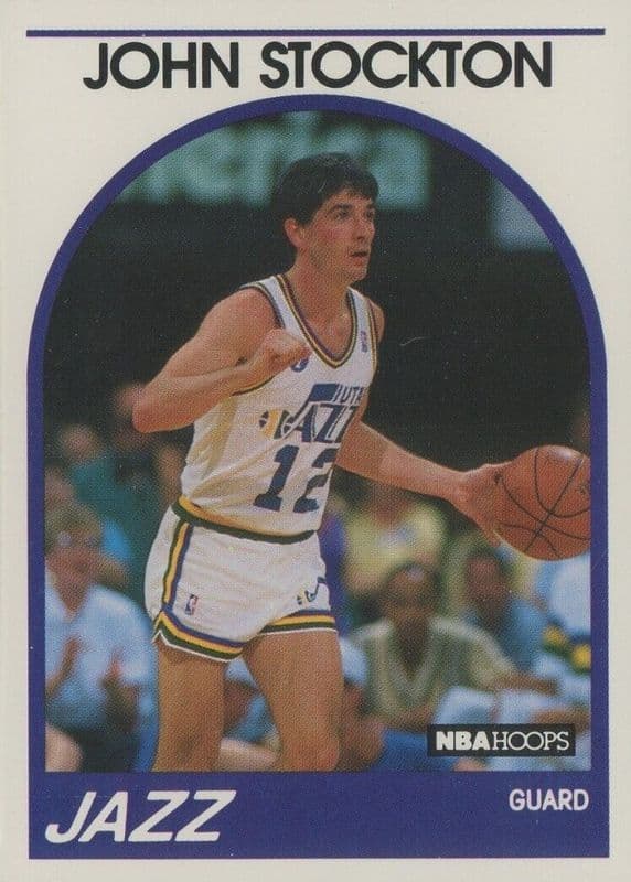 John Stockton trading card