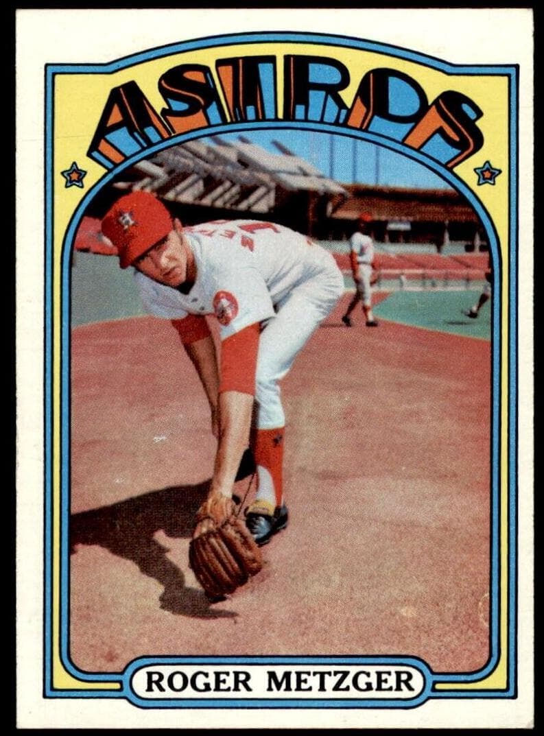 Roger Metzger 1972 topps Topps