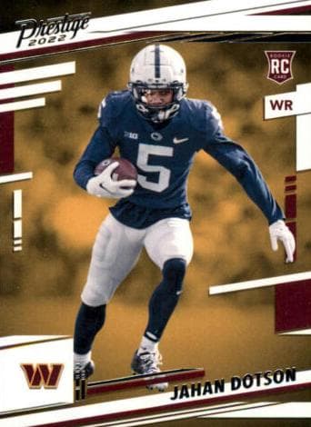 Jahan Dotson 2022 panini Panini Prestige