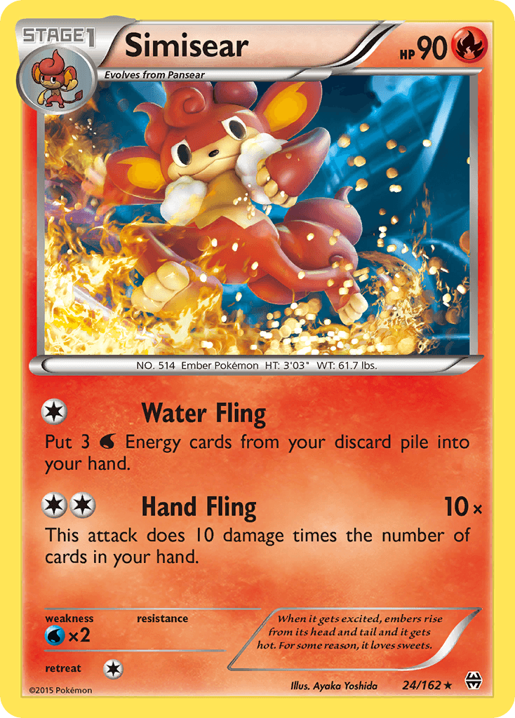 Simisear 2015 Pokemon