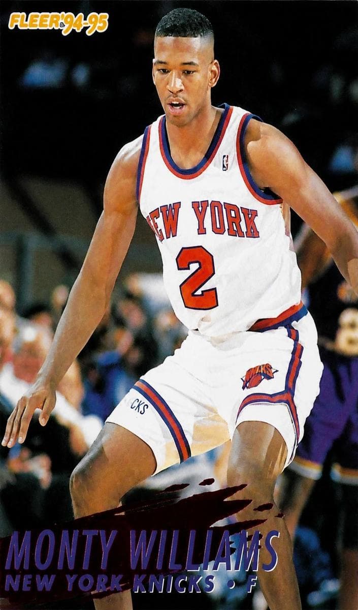 Monty Williams 1994 fleer