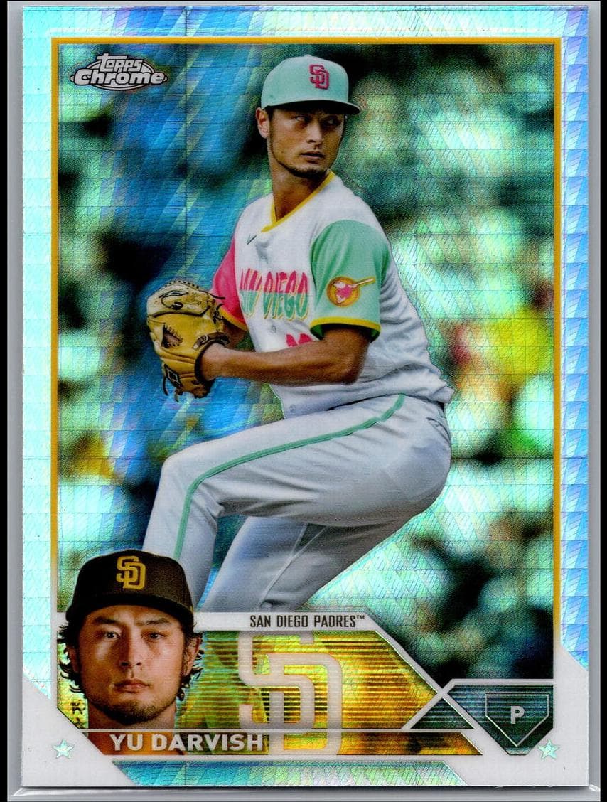 Yu Darvish 2023 topps Topps Chrome
