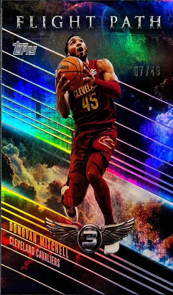 Donovan Mitchell 2025 topps Topps 3