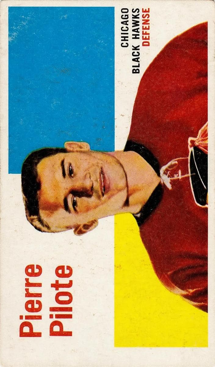 Pierre Pilote 1960 topps Topps