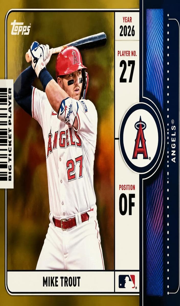 Mike Trout 2026 topps Topps