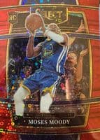 Moses Moody trading card