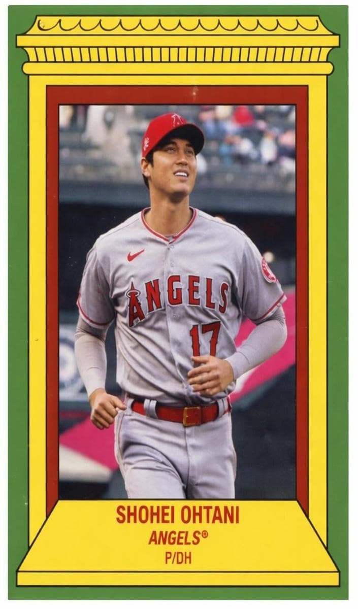 Shohei Ohtani 2023 topps Throwback Thursday
