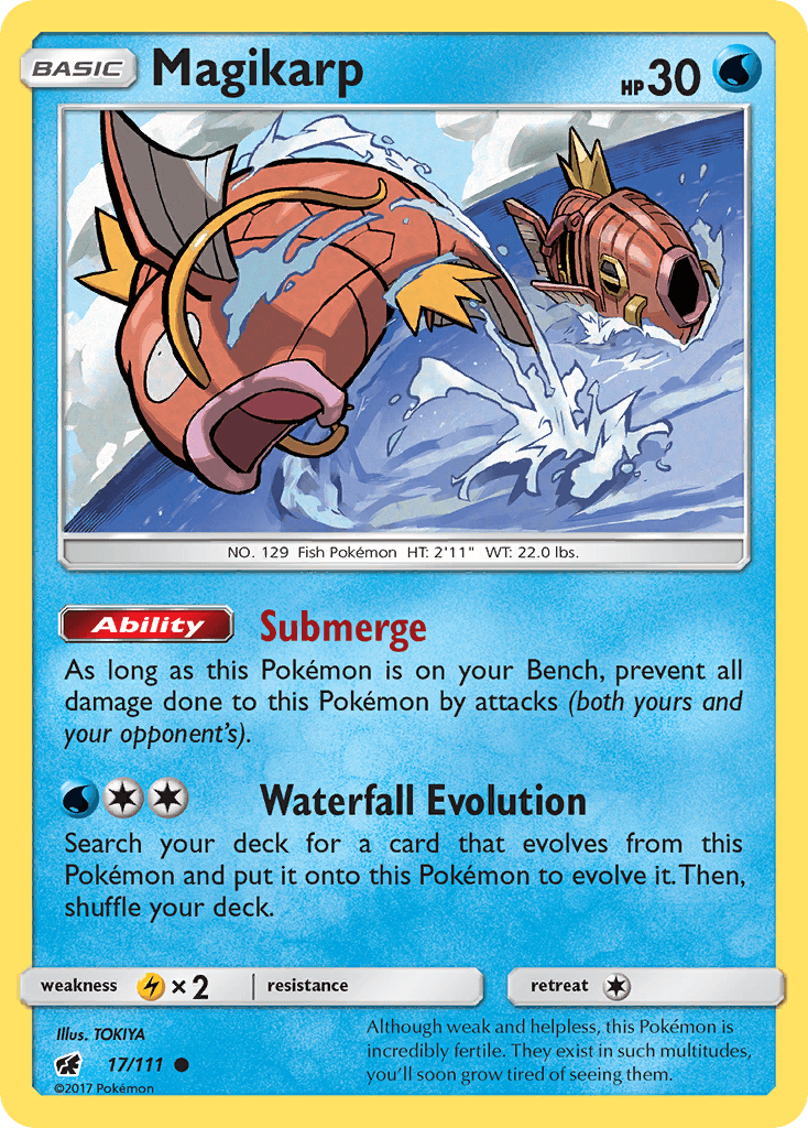 Magikarp 2017 Pokemon Crimson Invasion