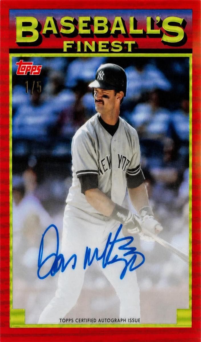 Don Mattingly 2024 unknown Finest