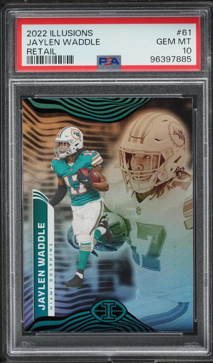 Jaylen Waddle 2022 panini Panini Illusions