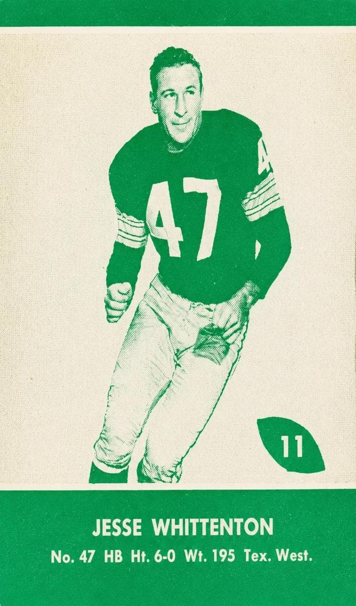 Jesse Whittenton 1961 unknown