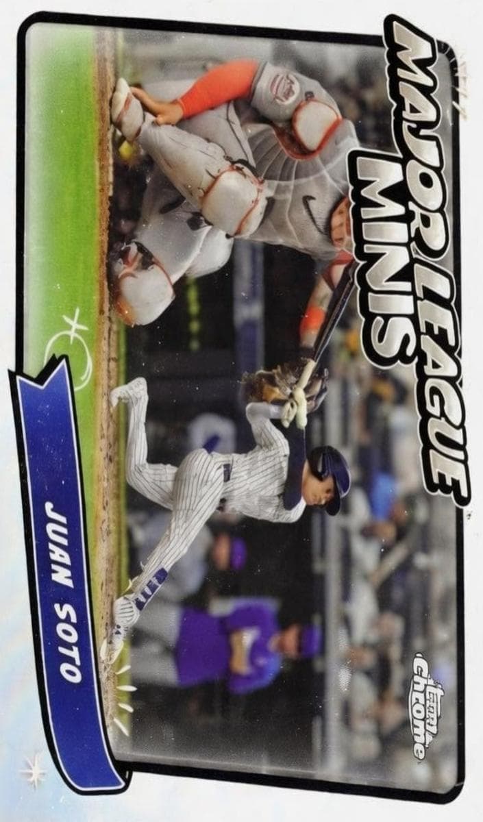 Juan Soto 2024 topps Topps Chrome Update