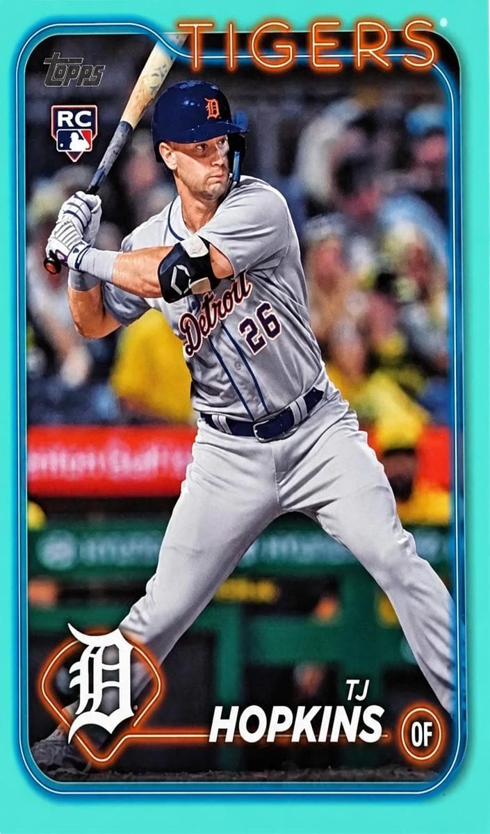 TJ Hopkins trading card