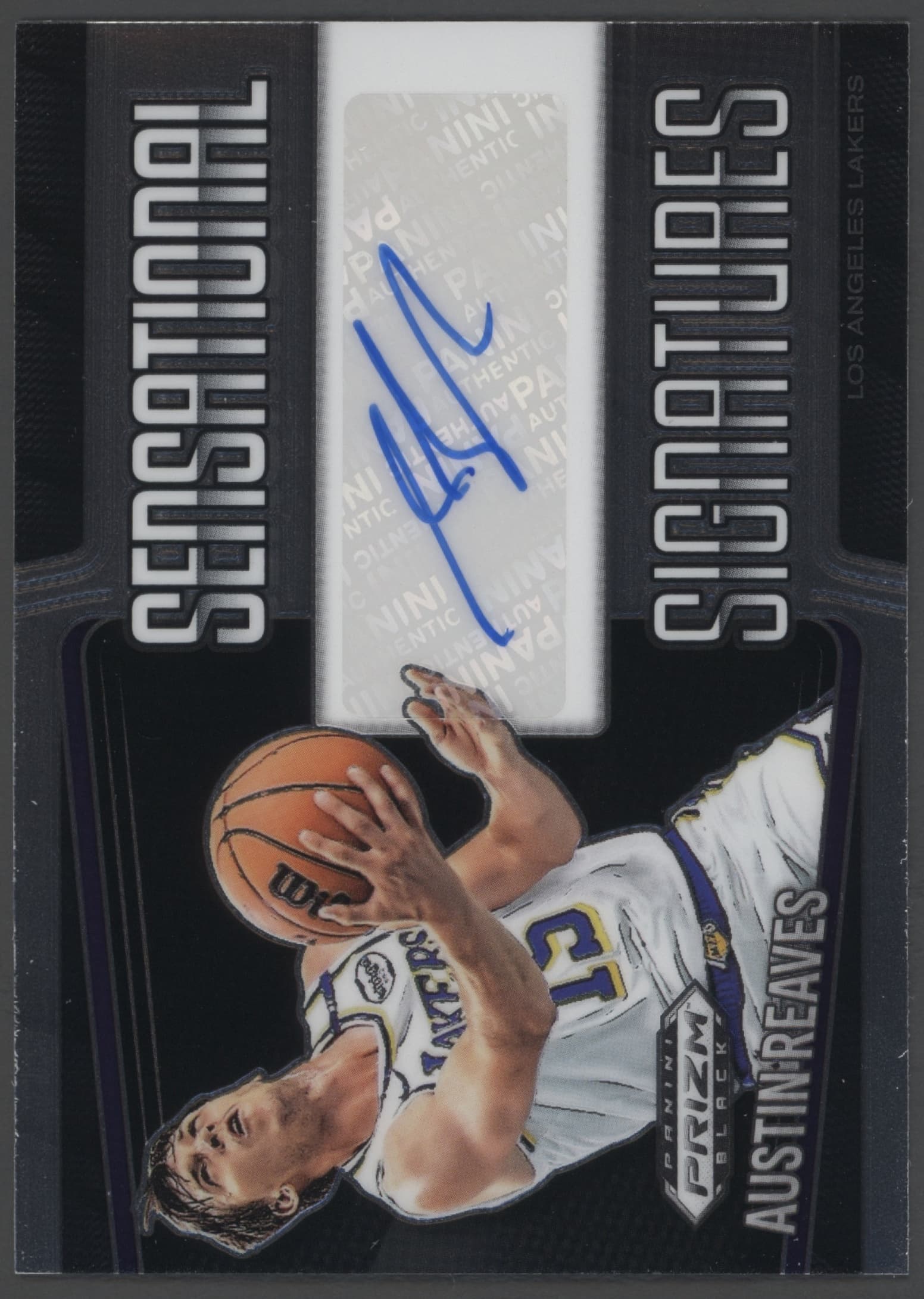 Austin Reaves 2024 panini Panini Prizm Black