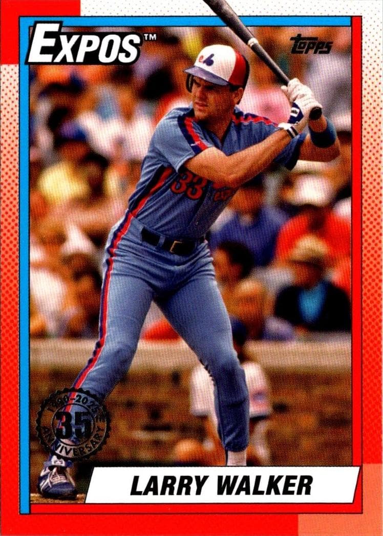 Larry Walker 2025 topps Topps