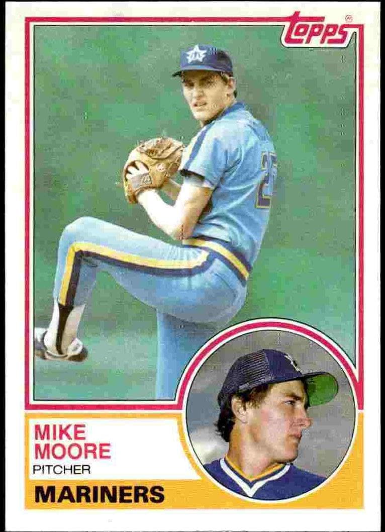Mike Moore trading card