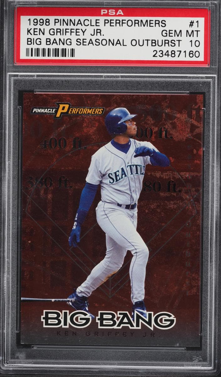 Ken Griffey Jr. 1998 unknown Pinnacle Performers