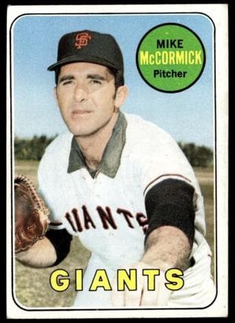 Mike McCormick 1969 topps Topps