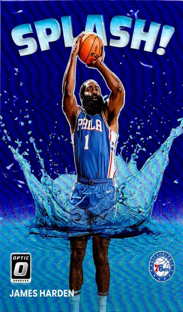 James Harden 2022 panini Donruss Optic