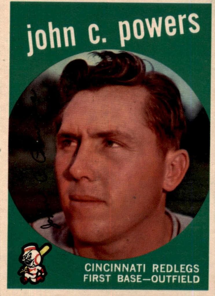 John C. Powers 1959 topps Topps