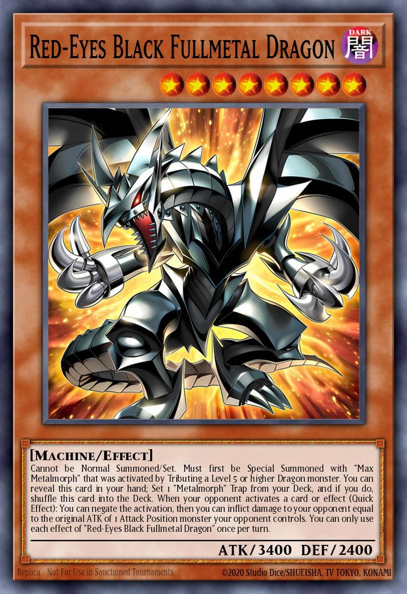 Red-Eyes Black Fullmetal Dragon #MP25-EN014