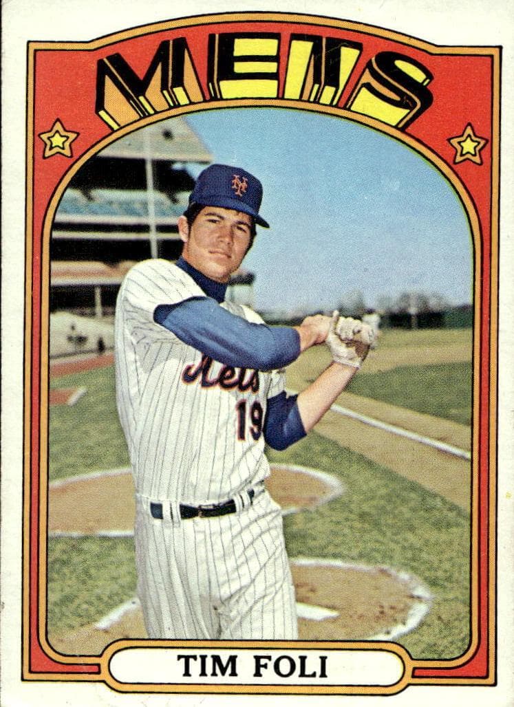 Tim Foli 1972 topps Topps