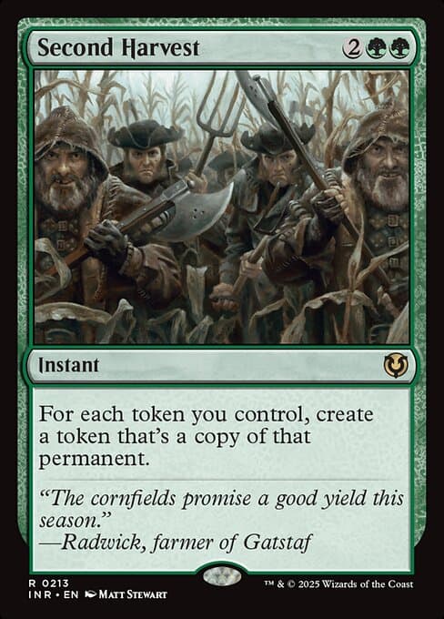 Second Harvest 2019 Magic: The Gathering Commander 2019