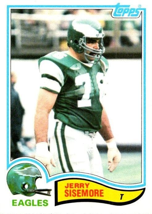 Jerry Sisemore 1982 topps Topps