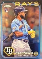 Junior Caminero 2024 topps Topps Chrome Update