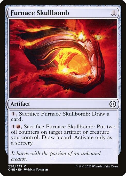 Furnace Skullbomb 2023 Magic: The Gathering Phyrexia: All Will Be One
