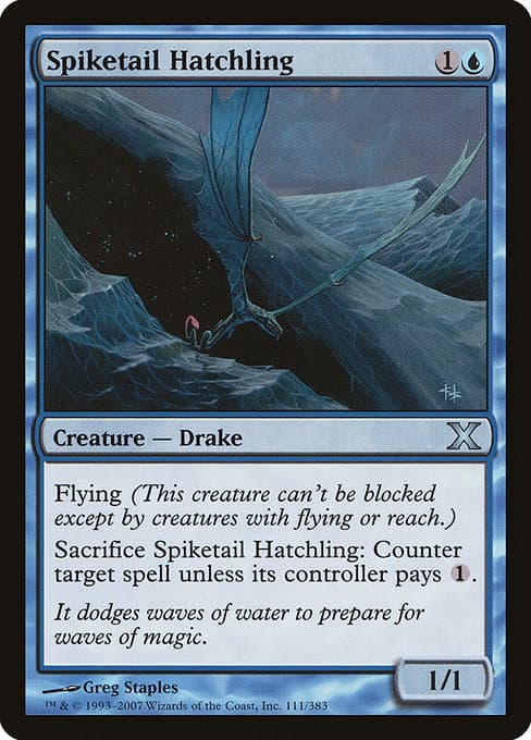 Spiketail Hatchling 2003 Magic: The Gathering 8th Edition
