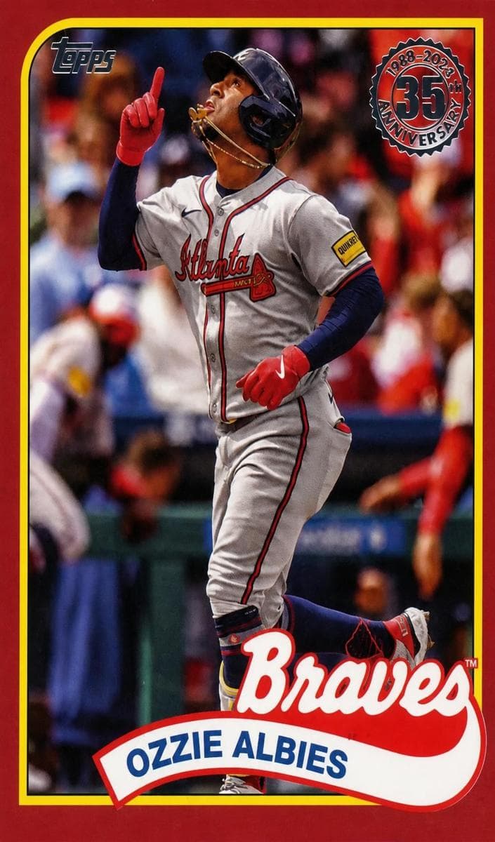 Ozzie Albies 2024 topps Topps Update