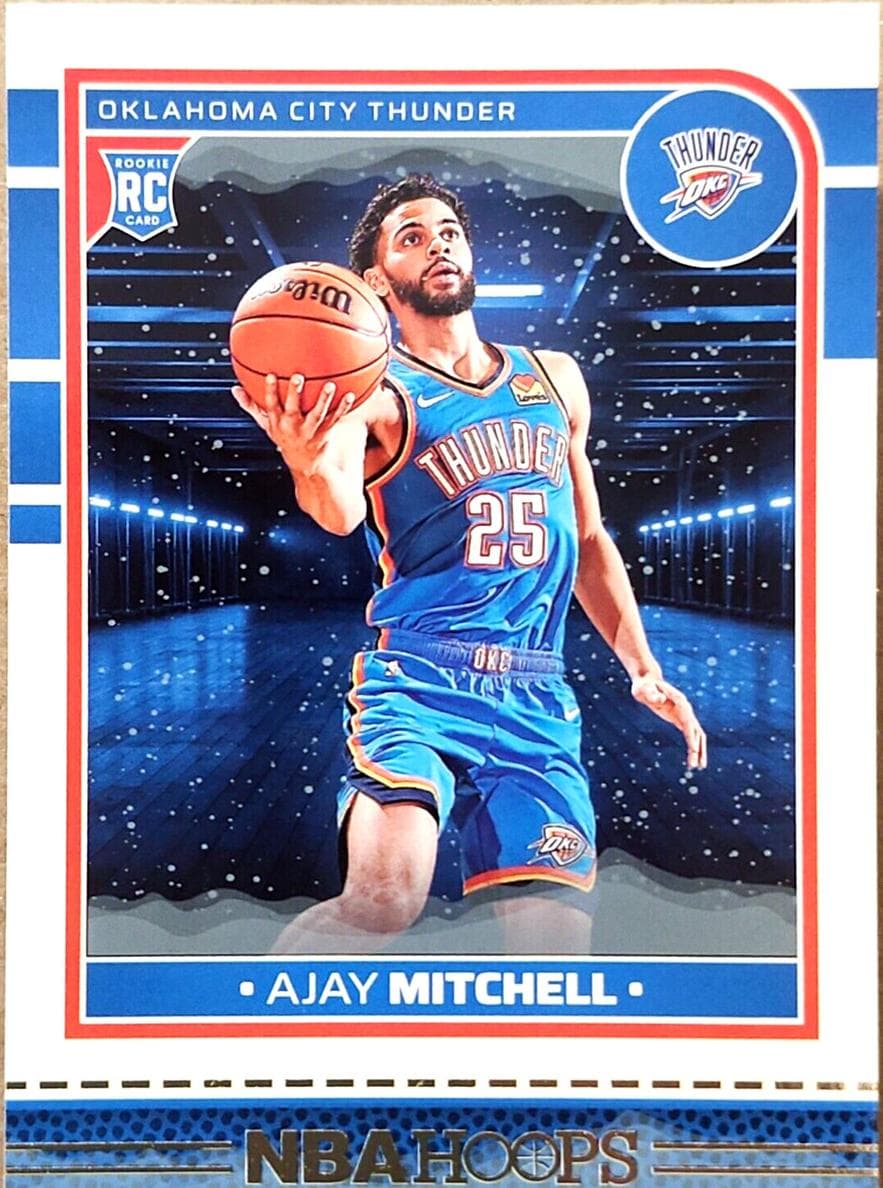 Ajay Mitchell 2024 panini Hoops Winter