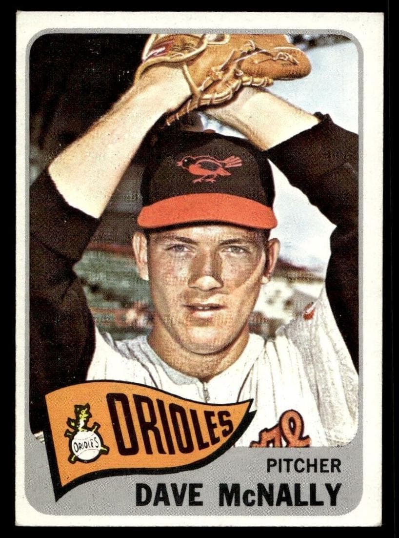 Dave McNally 1965 topps Topps