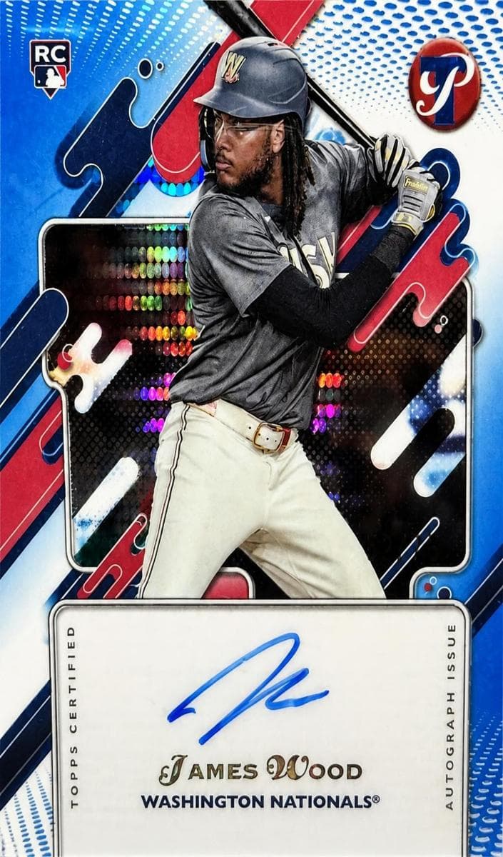 James Wood 2025 topps Topps Pristine