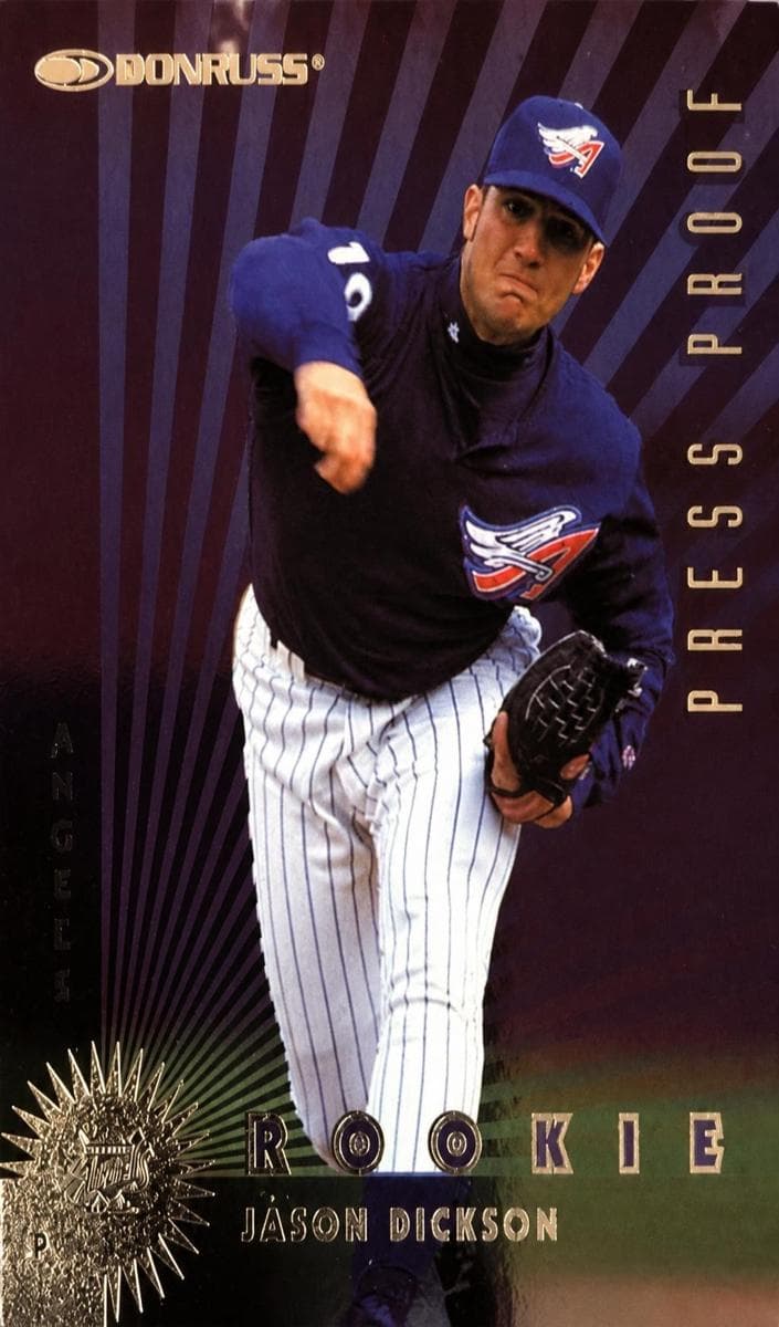 Jason Dickson 1997 panini Donruss