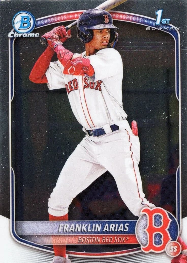 Franklin Arias 2025 bowman Bowman Chrome Prospects