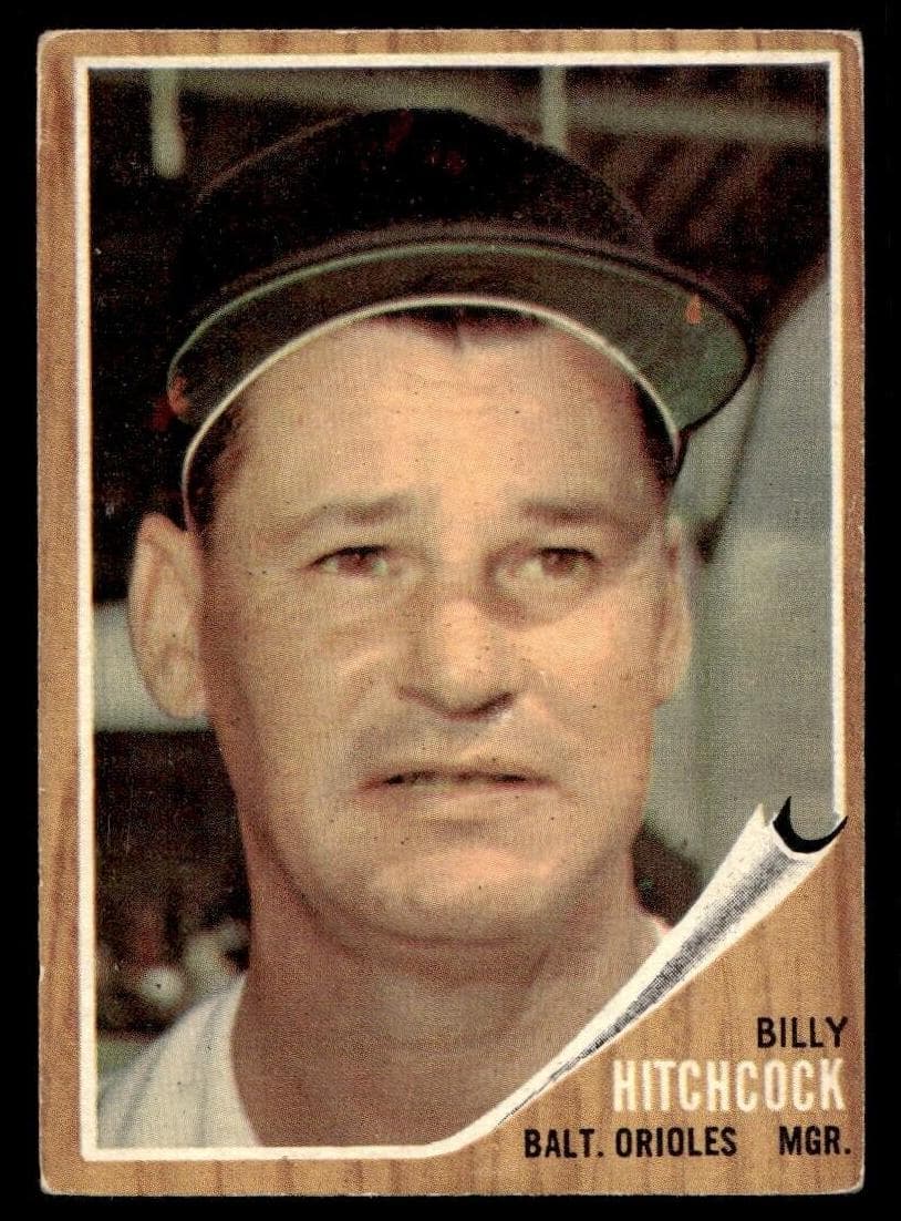 Billy Hitchcock 1962 topps Topps