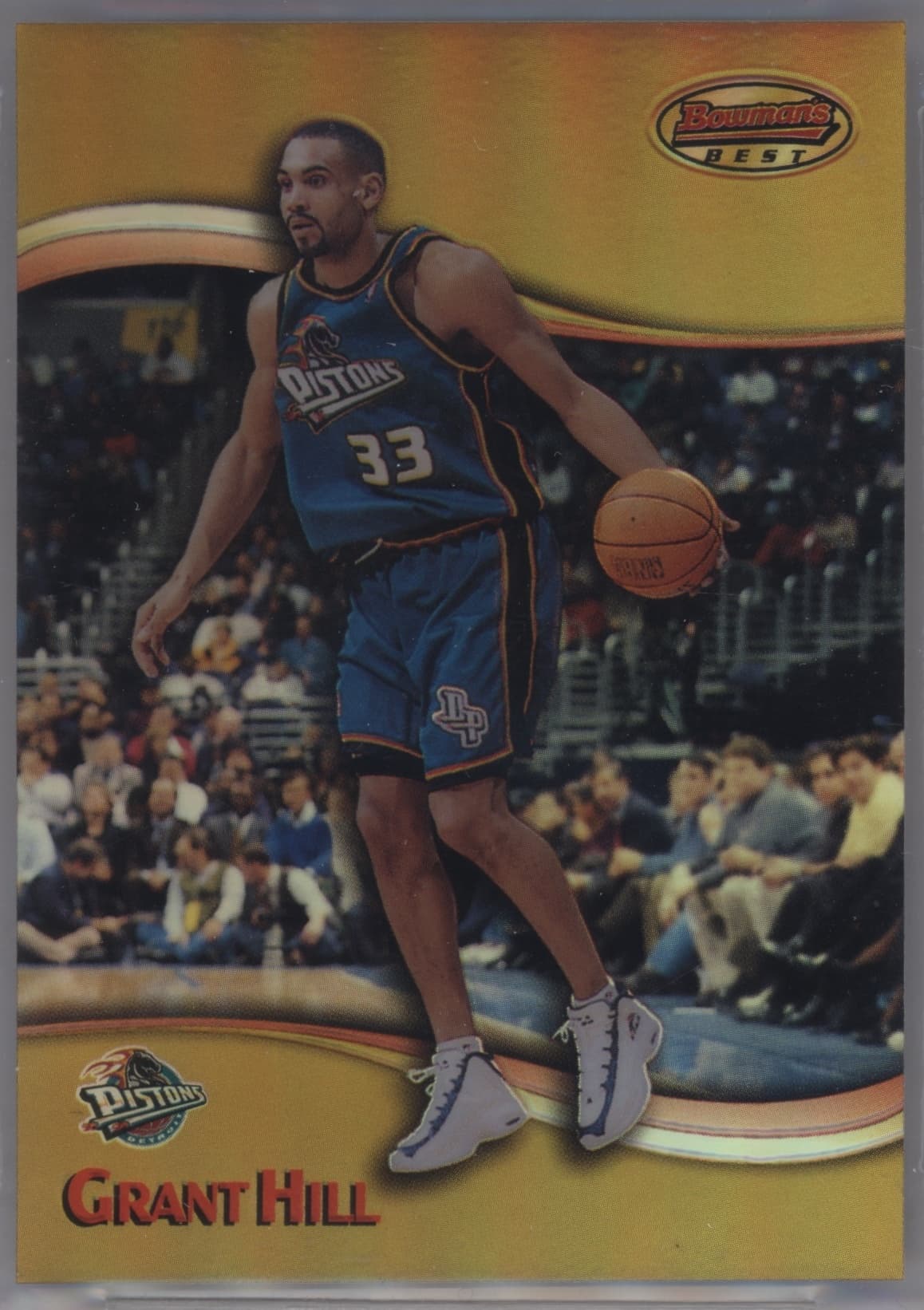 Grant Hill 1998 bowman Bowman's Best
