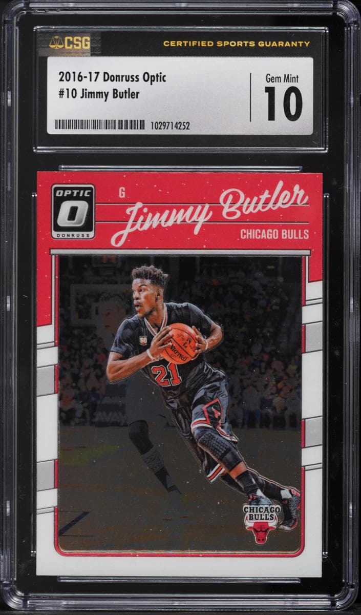 Jimmy Butler 2016 panini Donruss Optic