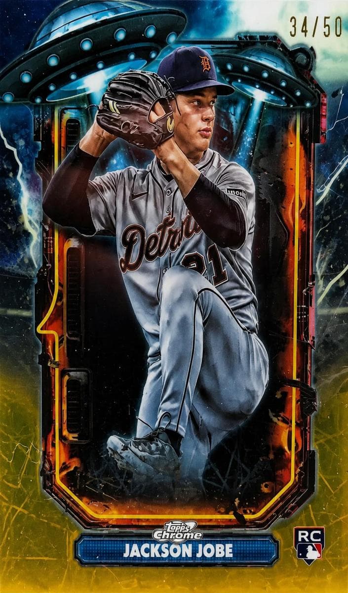 Jackson Jobe 2025 topps Topps Cosmic Chrome
