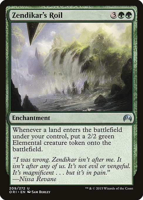 Zendikar's Roil 2020 Magic: The Gathering The List Reprints