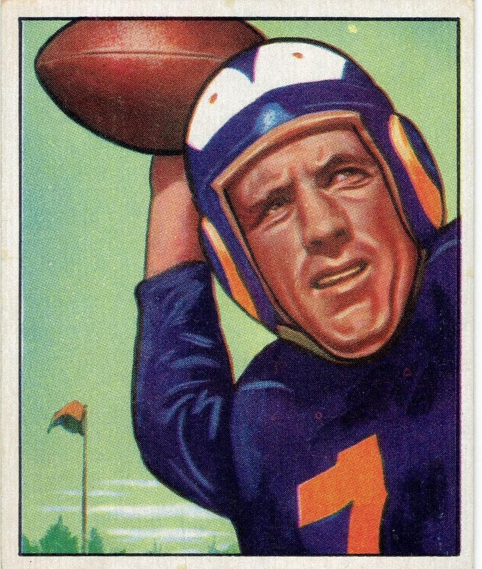 Bob Waterfield 1950 bowman