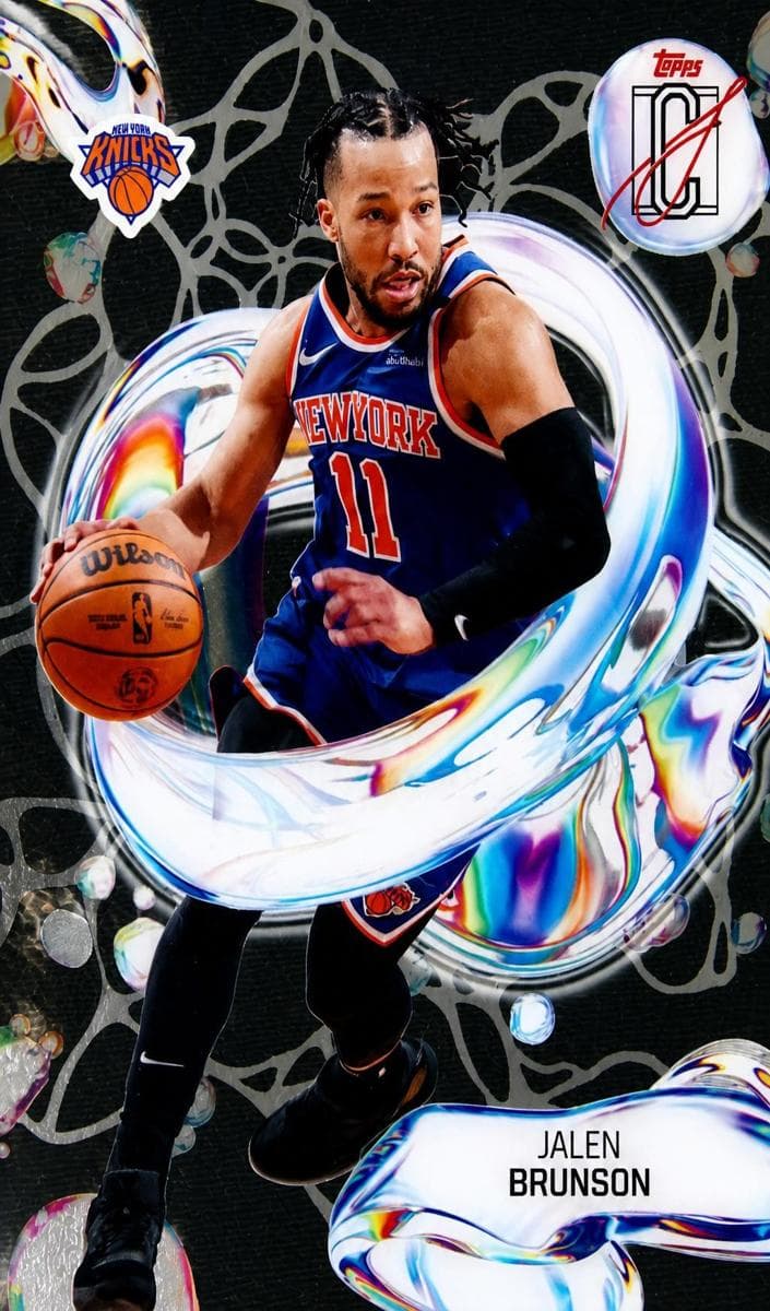 Jalen Brunson 2025 topps Topps Signature Class