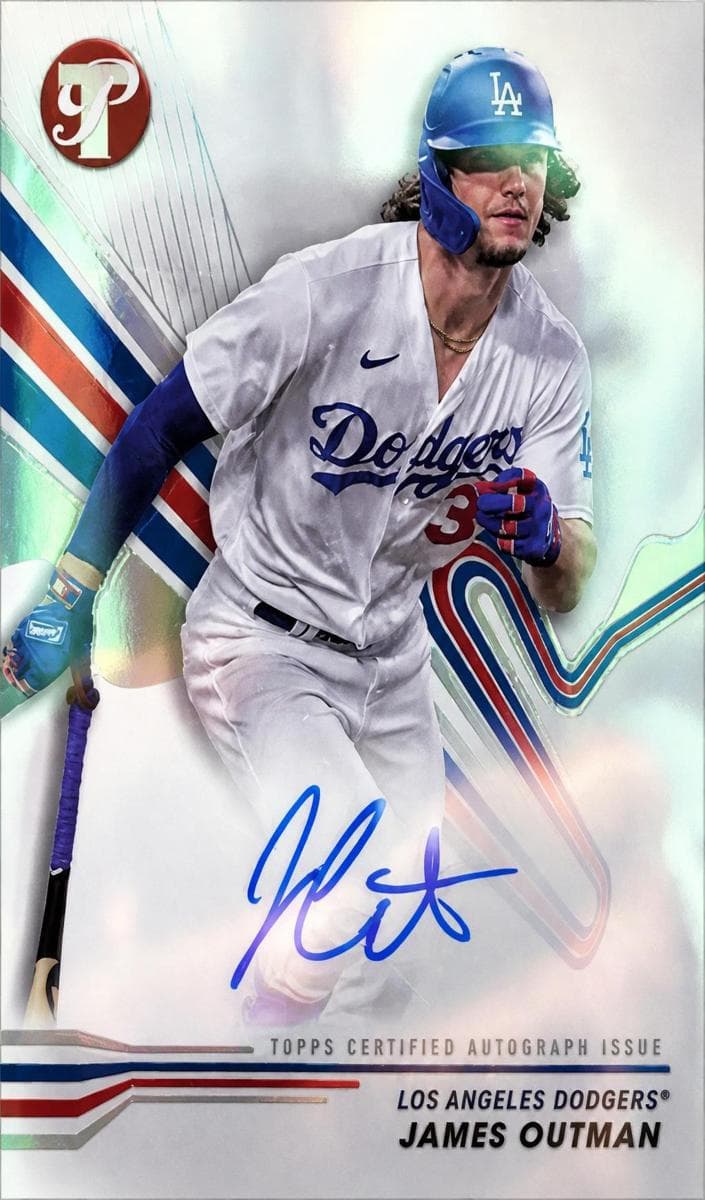 James Outman 2024 topps Topps Pristine