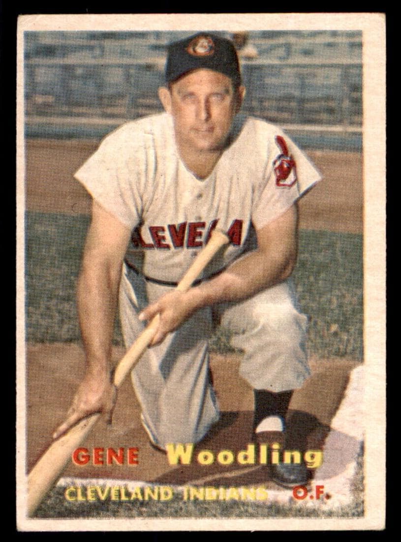 Gene Woodling 1957 topps Topps